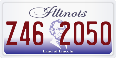 IL license plate Z462050
