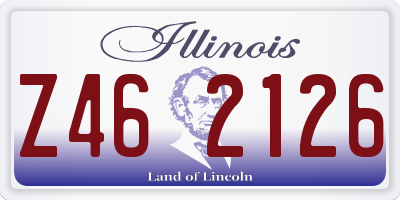 IL license plate Z462126