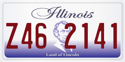 IL license plate Z462141