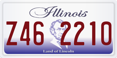 IL license plate Z462210