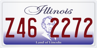 IL license plate Z462272
