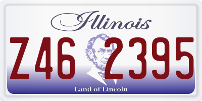 IL license plate Z462395