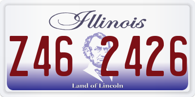 IL license plate Z462426