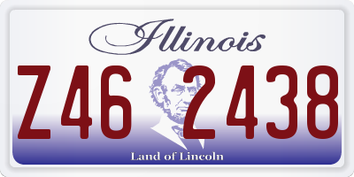 IL license plate Z462438