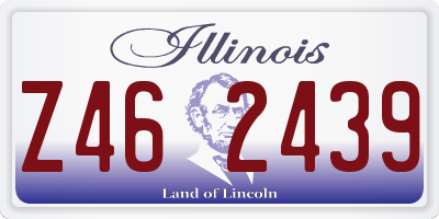 IL license plate Z462439