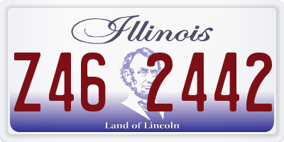 IL license plate Z462442