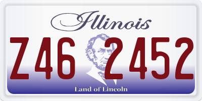 IL license plate Z462452