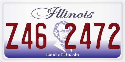 IL license plate Z462472