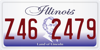 IL license plate Z462479