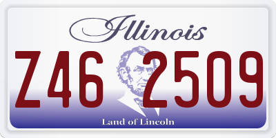 IL license plate Z462509