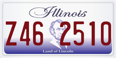 IL license plate Z462510