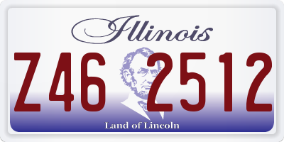 IL license plate Z462512