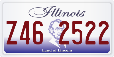 IL license plate Z462522