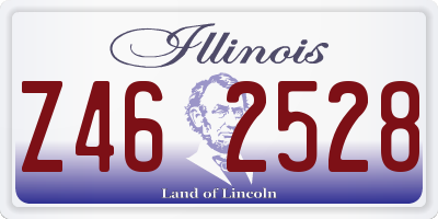 IL license plate Z462528