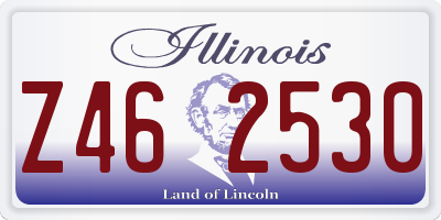 IL license plate Z462530