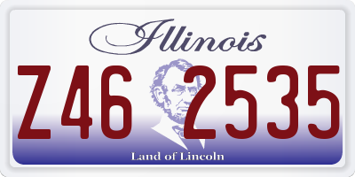 IL license plate Z462535