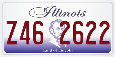 IL license plate Z462622