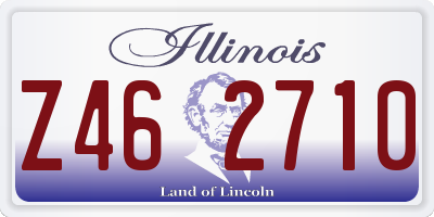 IL license plate Z462710