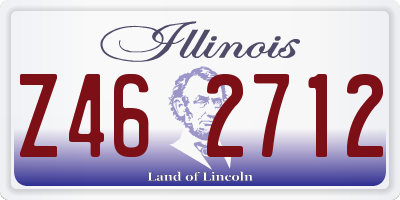 IL license plate Z462712