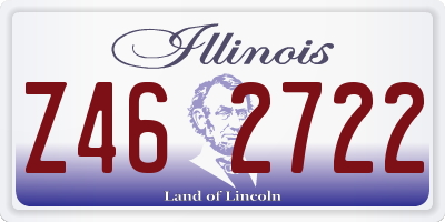 IL license plate Z462722