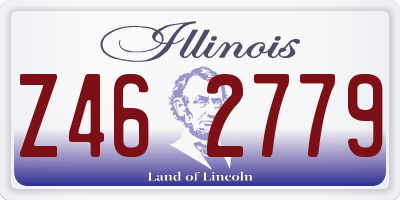 IL license plate Z462779