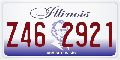 IL license plate Z462921