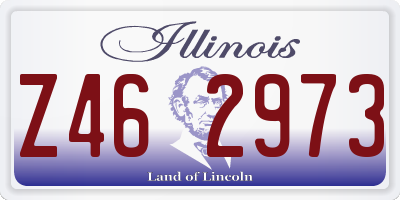 IL license plate Z462973