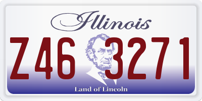IL license plate Z463271