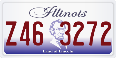 IL license plate Z463272
