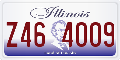 IL license plate Z464009