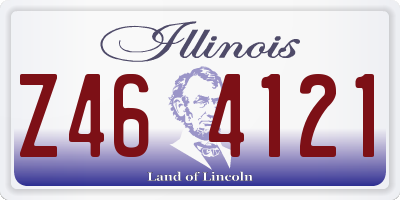 IL license plate Z464121