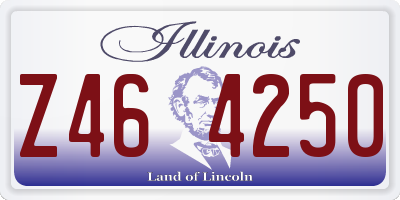 IL license plate Z464250