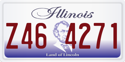 IL license plate Z464271