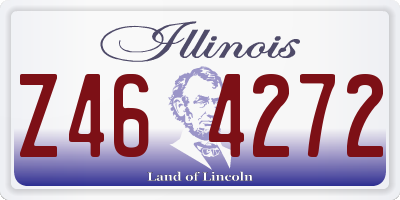IL license plate Z464272