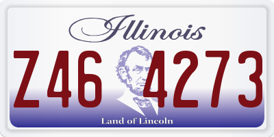 IL license plate Z464273
