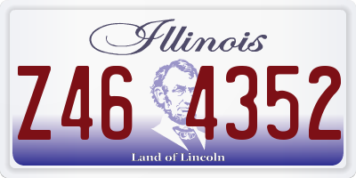 IL license plate Z464352