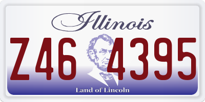 IL license plate Z464395
