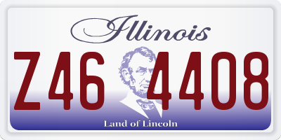 IL license plate Z464408
