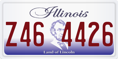 IL license plate Z464426