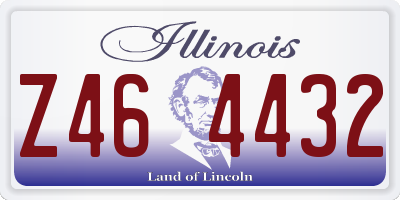 IL license plate Z464432