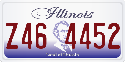 IL license plate Z464452