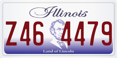 IL license plate Z464479