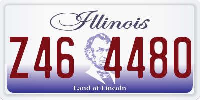 IL license plate Z464480