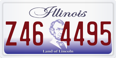 IL license plate Z464495