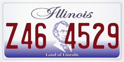 IL license plate Z464529