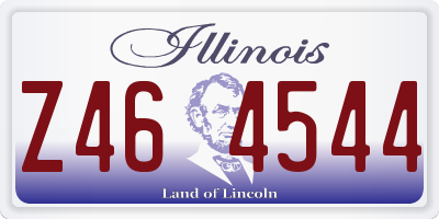 IL license plate Z464544