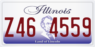 IL license plate Z464559
