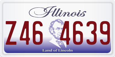 IL license plate Z464639