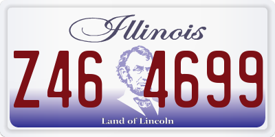 IL license plate Z464699