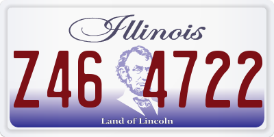 IL license plate Z464722